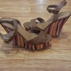 Madden Girl Summer Fun Platform Wedge